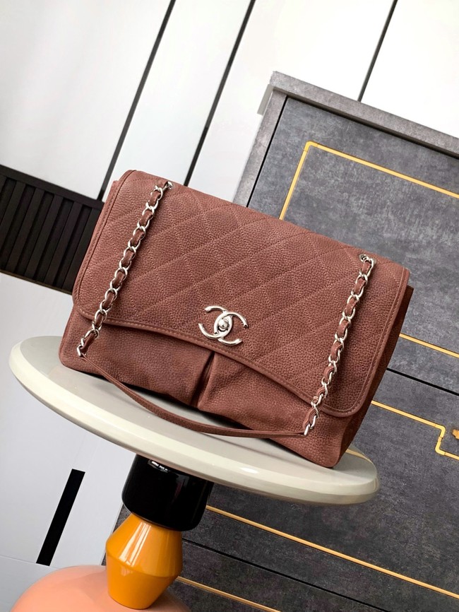 Chanel SHOPPING BAG AS1255 brown