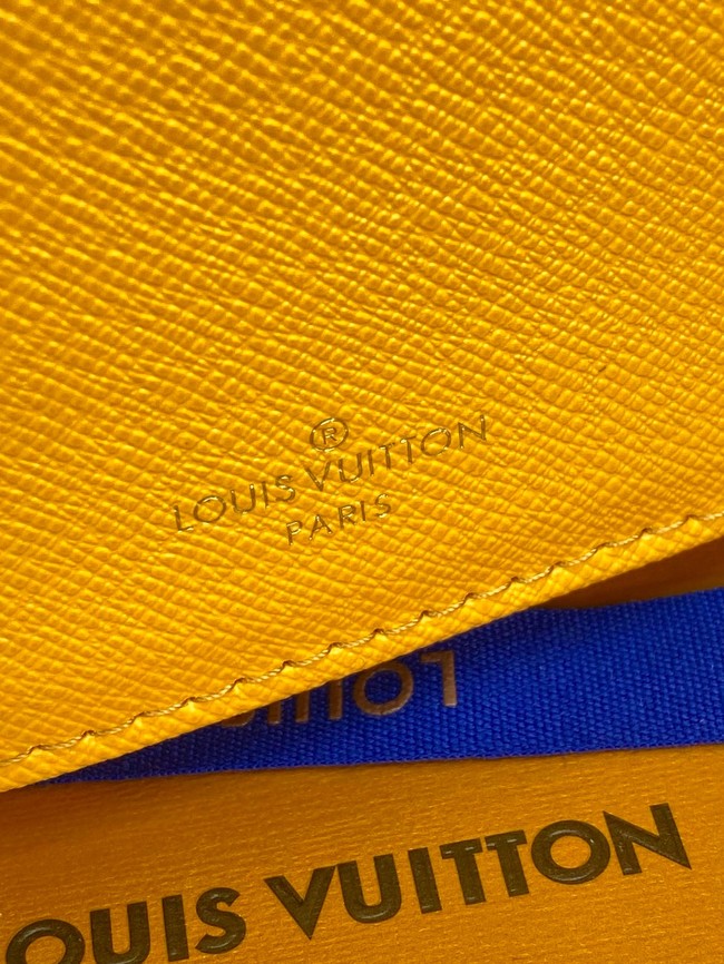 Louis Vuitton Brazza Wallet M12656 Yellow