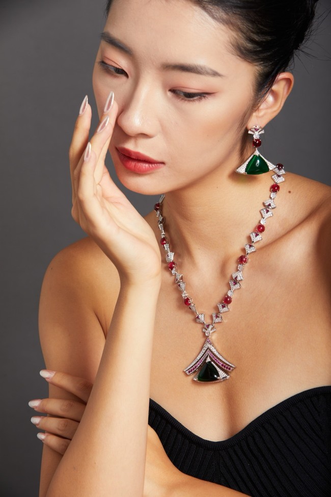 BVLGARI necklace&Earring CE15757