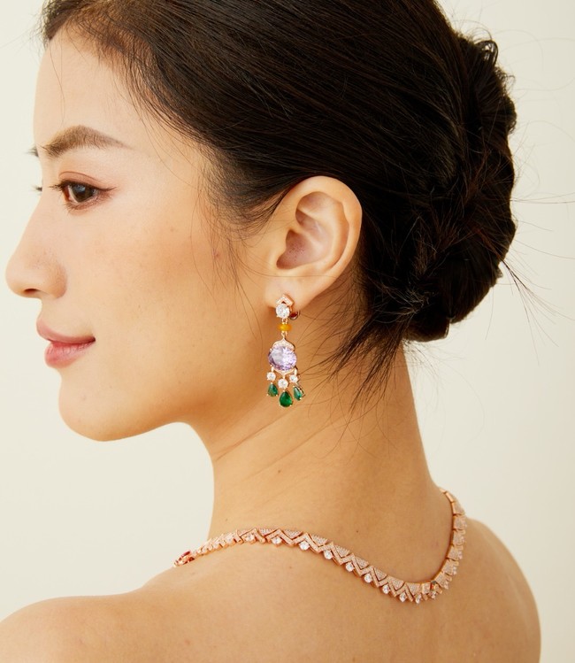 BVLGARI necklace&Earring CE15773