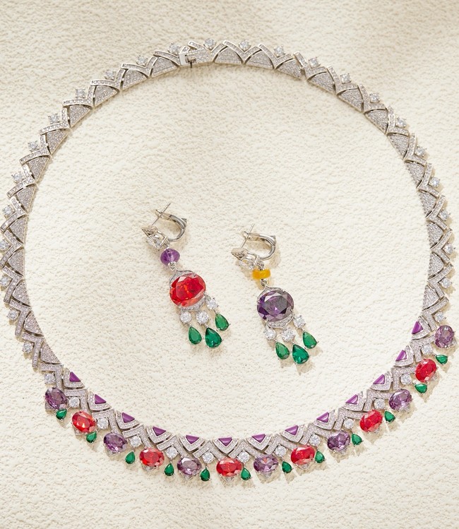 BVLGARI necklace&Earring CE15773