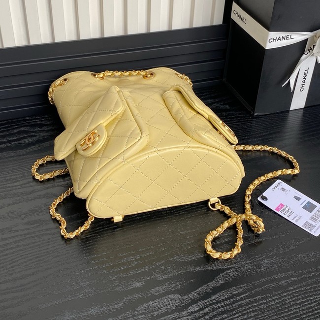 CHANEL BACKPACK AS5310 yellow