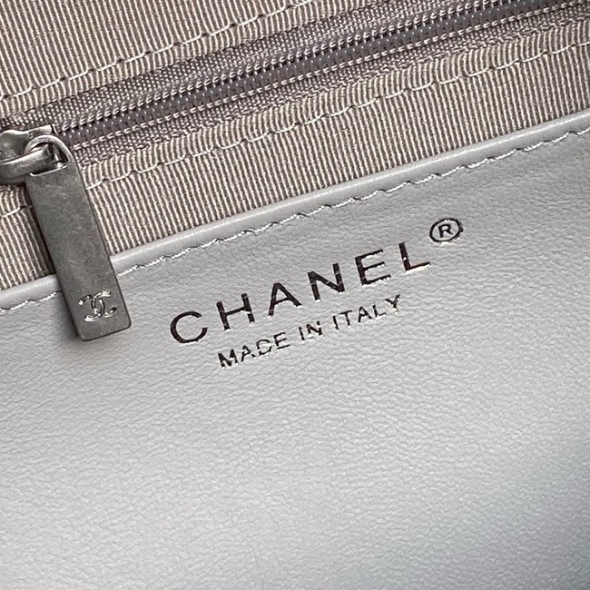 Chanel LARGE HOBO BAG Washed Denim AS5339 gray