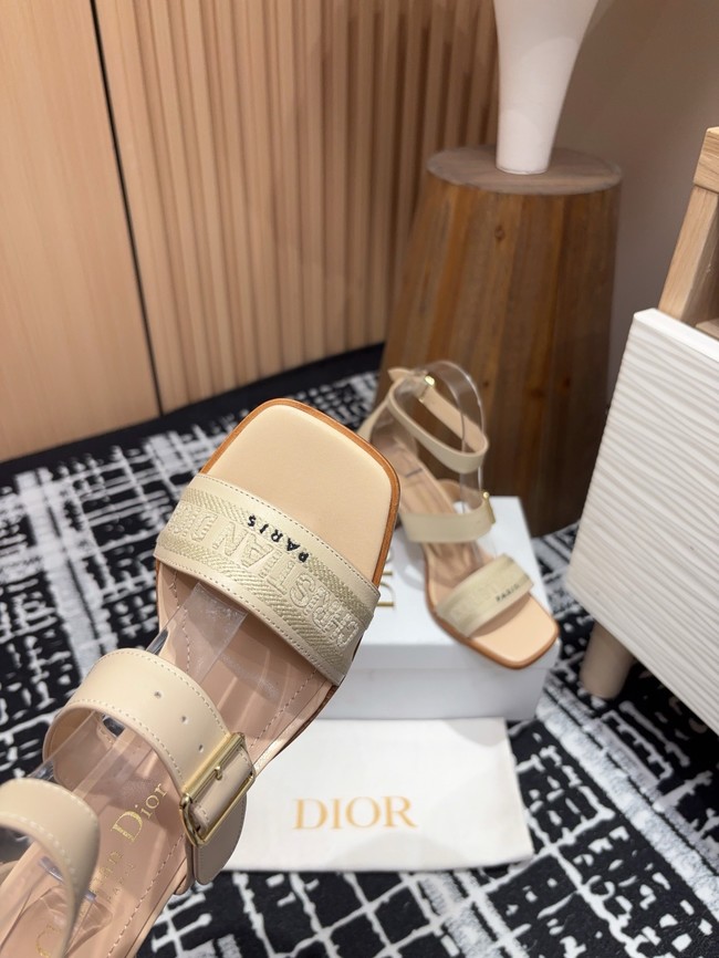 Dior WOMENS SANDAL Heel 8CM 55736-7