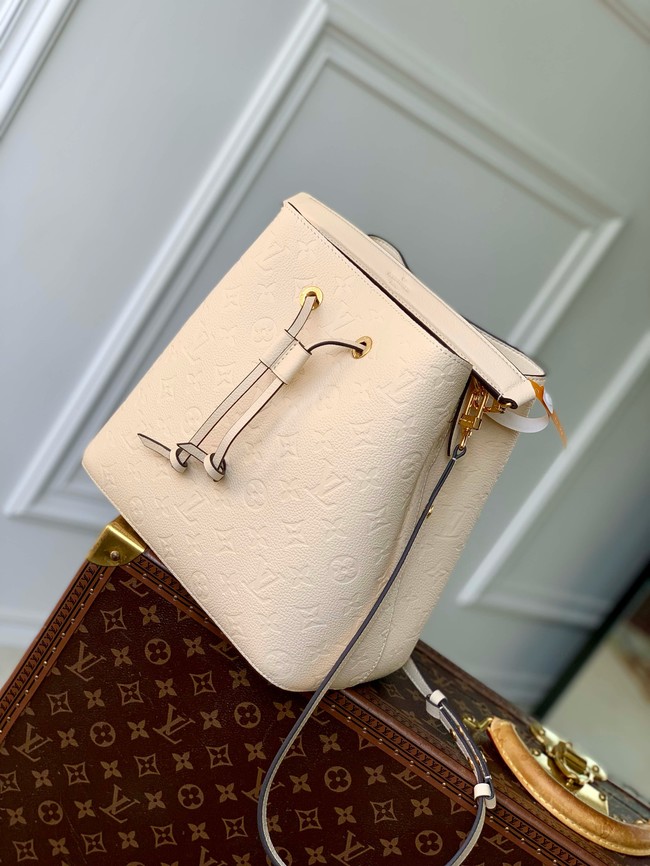 Louis Vuitton Monogram Empreinte Neonoe Original Leather M45256 white