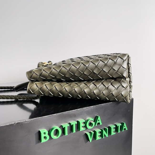 Bottega Veneta Medium Andiamo 766016 dark green