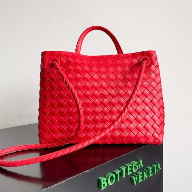 Bottega Veneta Medium Andiamo 766016 red