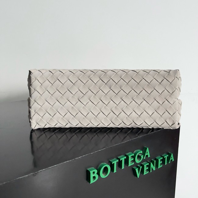 Bottega Veneta Medium Andiamo Suede 766016 gray