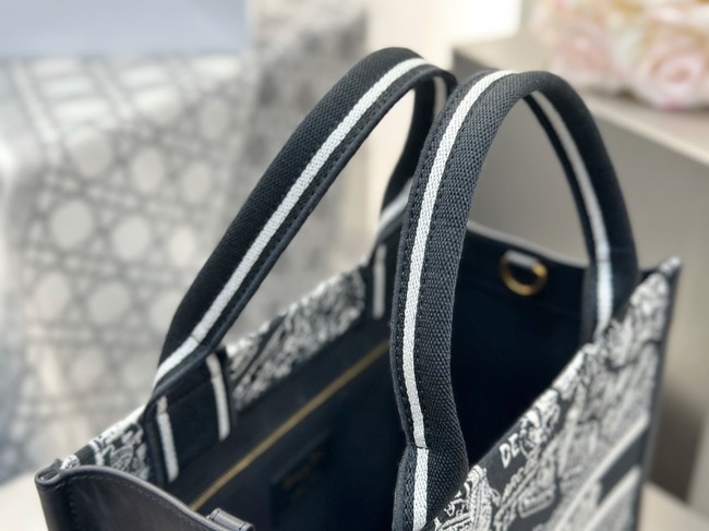 DIOR Embroidery with black&White Miss M1325CETJ