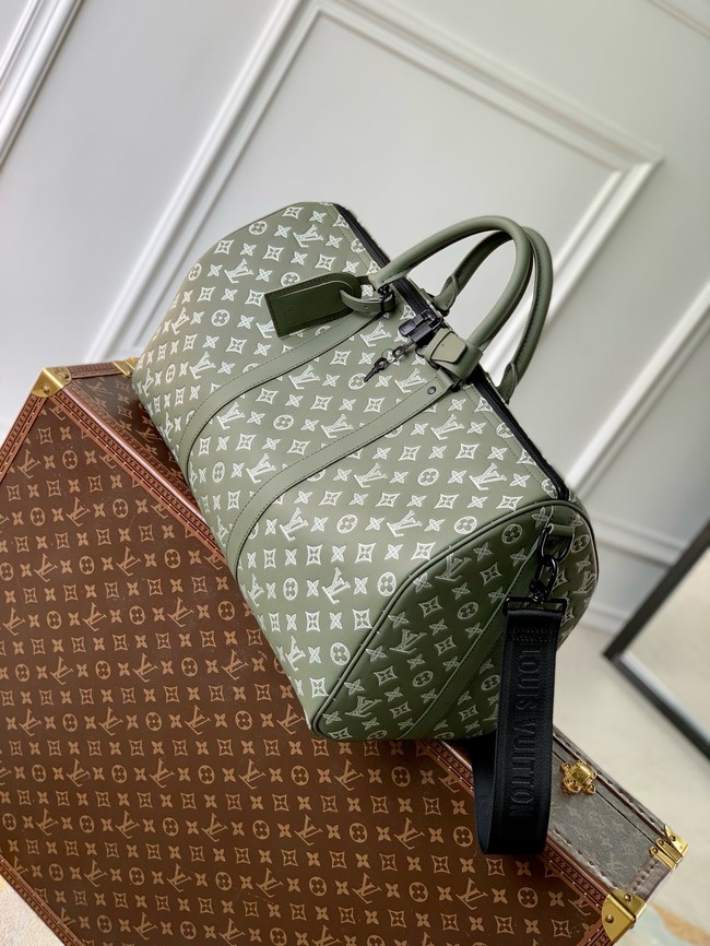 Louis Vuitton Keepall Bandouliere 50 M12504 Olive Green