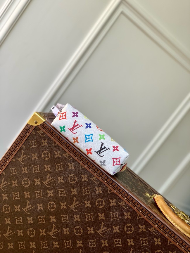 Louis Vuitton NEW LV x TM Cosmetic Pouch PM M13744 white