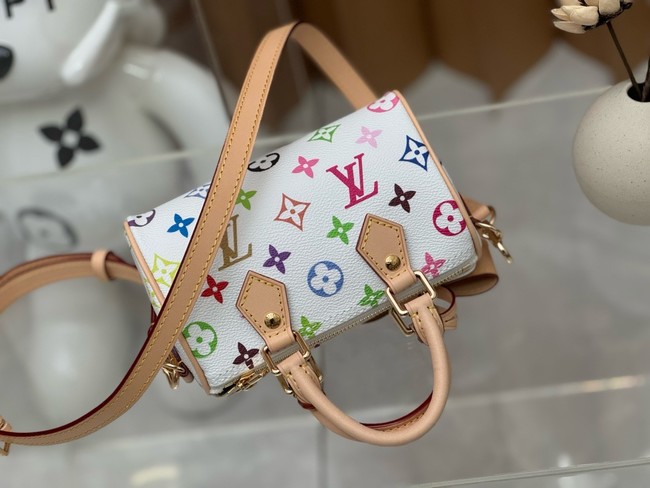 Louis Vuitton NEW LV x TM Nano Speedy M13391 white