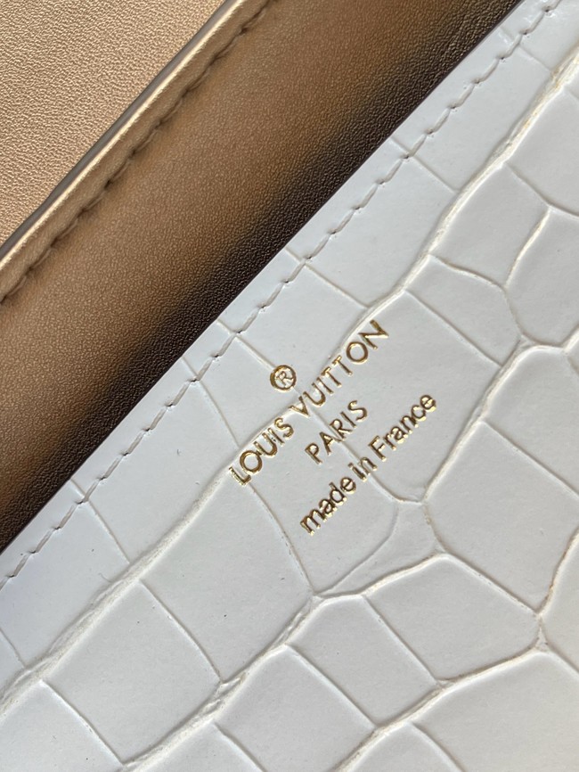 Louis Vuitton Original Leather M84713 white&gold