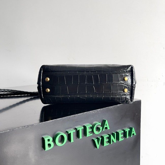 Bottega Veneta Mini Andiamo alligator leather 805232 black