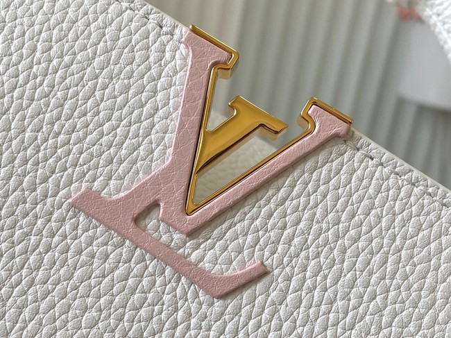 Louis Vuitton Capucines BB M12345 white