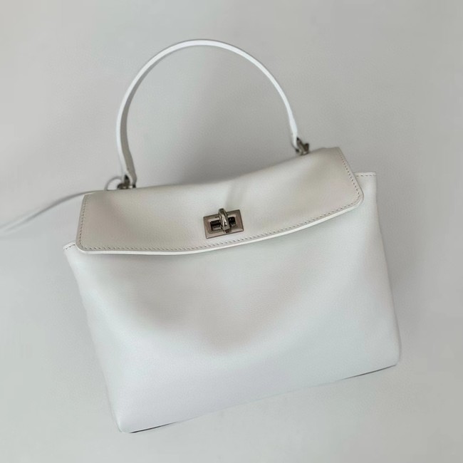 Balenciaga Rodeo Mini Handbag smooth calfskin 795456 white