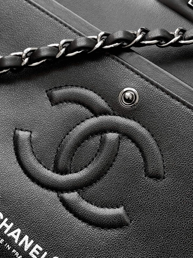 Chanel CLASSIC 11.12 HANDBAG AS1112 BLACK