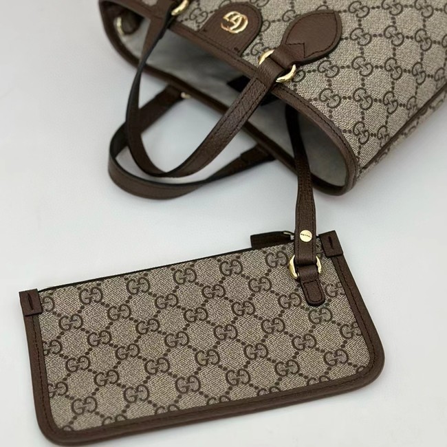 GUCCI OPHIDIA MINI TOTE BAG 811716 Brown