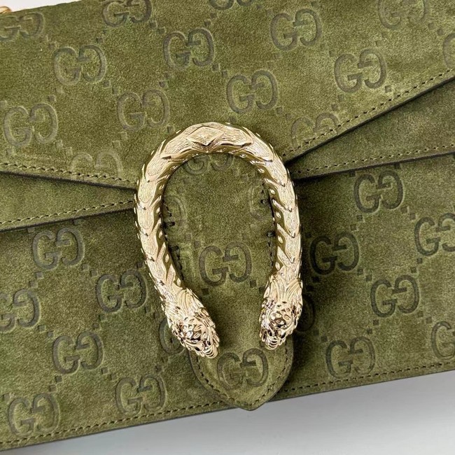 GUCCI DIONYSUS SMALL SHOULDER BAG 818145 green