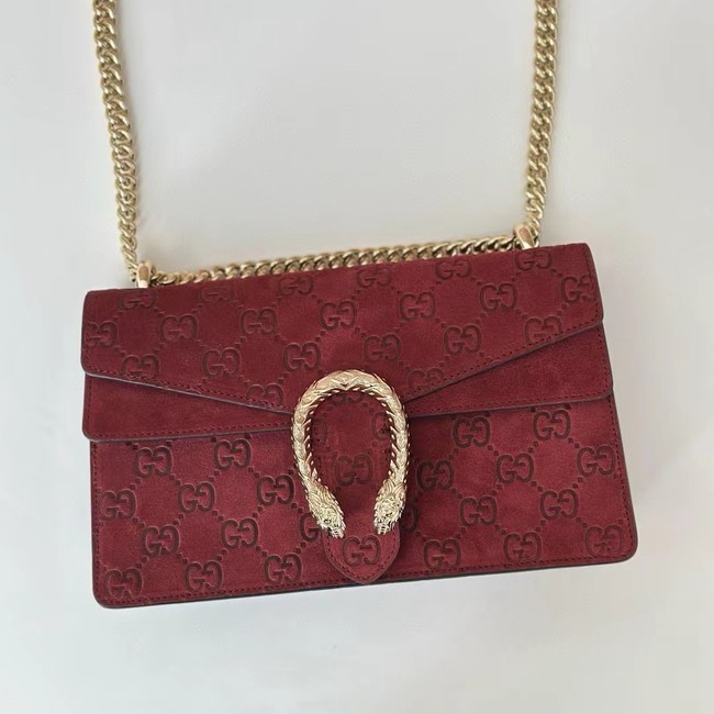 GUCCI DIONYSUS SMALL SHOULDER BAG 818145 red