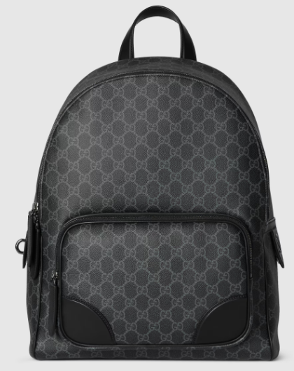 Gucci GG EMBLEM MEDIUM BACKPACK 821159 black