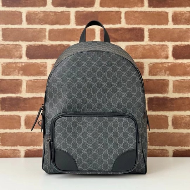 Gucci GG EMBLEM MEDIUM BACKPACK 821159 black