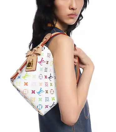 Louis Vuitton NEW LV x TM All In BB M13089 white