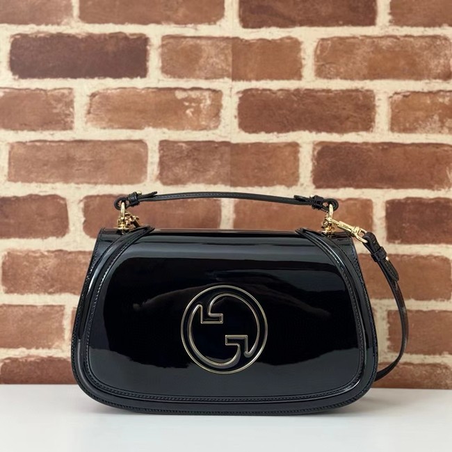 GUCCI BLONDIE MEDIUM TOP HANDLE BAG 815719 black