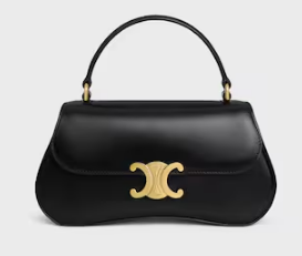 CELINE TEEN CELINE LOLA IN SHINY CALFSKIN 119533 black