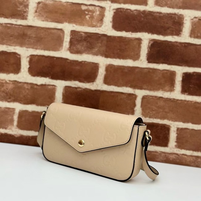 Gucci GG SUPER MINI SHOULDER BAG 772794 Off-white