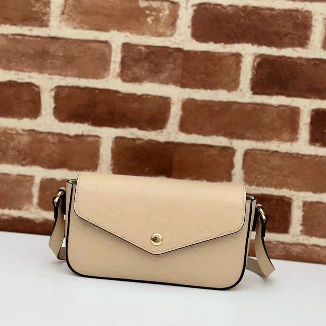 Gucci GG SUPER MINI SHOULDER BAG 772794 Off-white