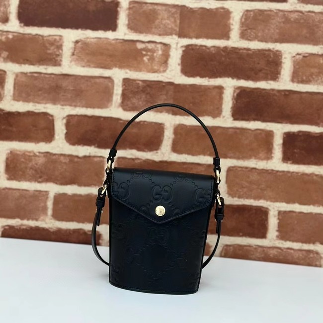 Gucci GG SUPER MINI SHOULDER BAG 772795 black