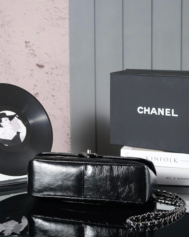 Chanel Sheepskin Tote Bag AS8021 black