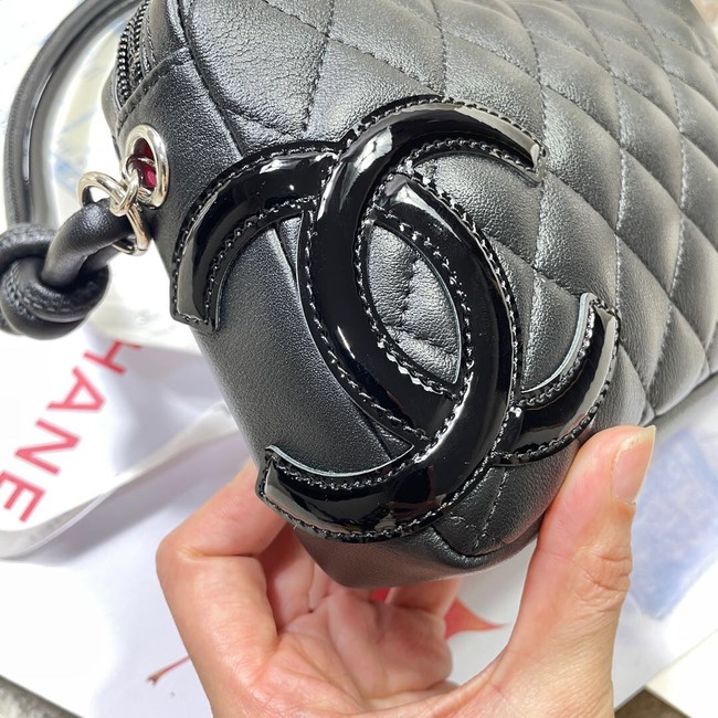 Chanel TOP HANDLE BAG AS8015 black