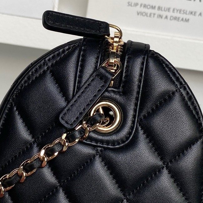 CHANEL CLUTCH WITH CHAIN AP4474 BLACK