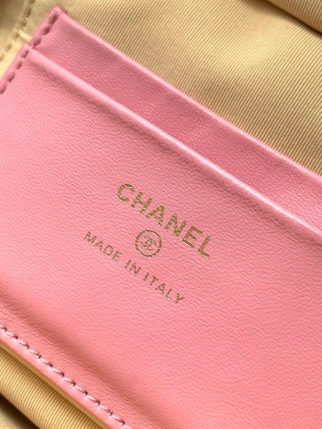 Chanel CLUTCH WITH CHAIN AP4483 pink