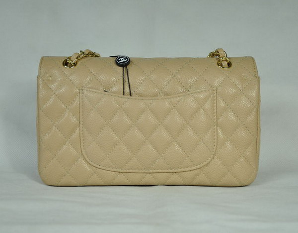 Chanel 2.55 Quilted Flap Bag 1112 Apricot with Gold Hardware