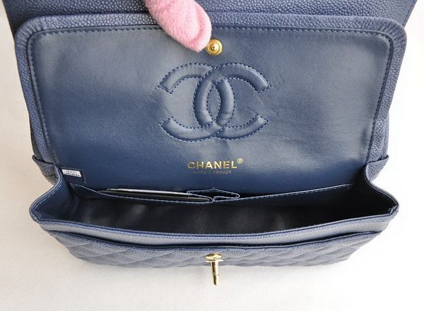 Chanel 2.55 Quilted Flap Bag 1112 Light Blue with Gold Hardware