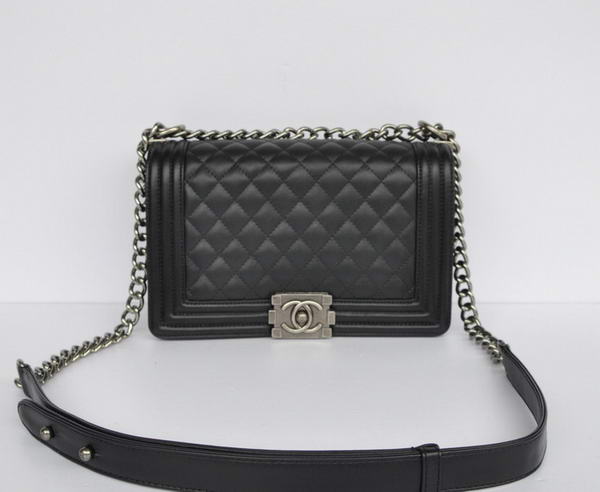 Chanel Le Boy Flap Shoulder Bag A67086 Black