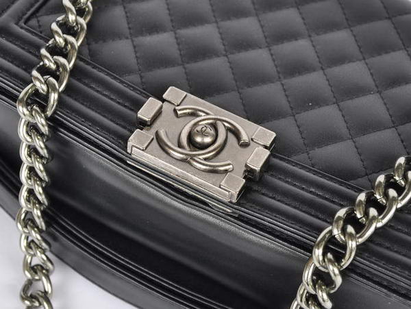 Chanel Le Boy Flap Shoulder Bag A67086 Black