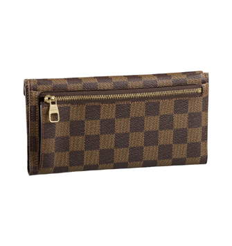 Louis Vuitton Damier Ebene Canvas Long Wallet Origami N63097