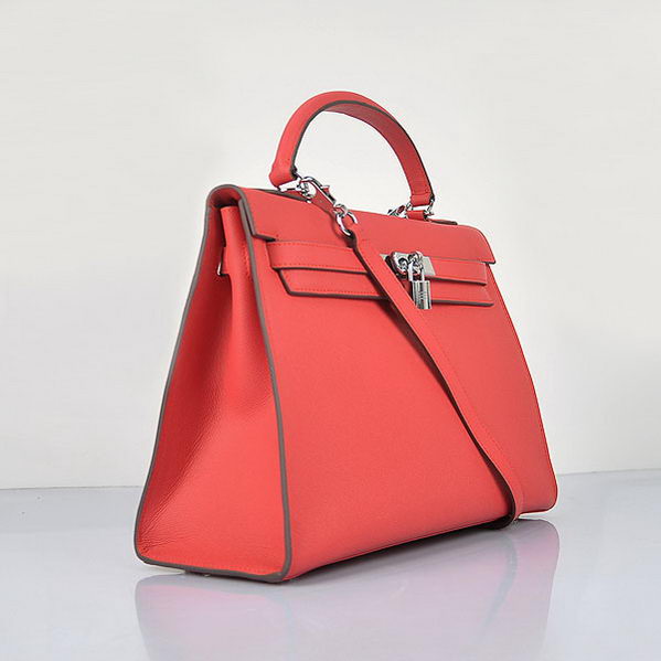 Hermes Kelly 32cm Bags Togo Leather Light Red