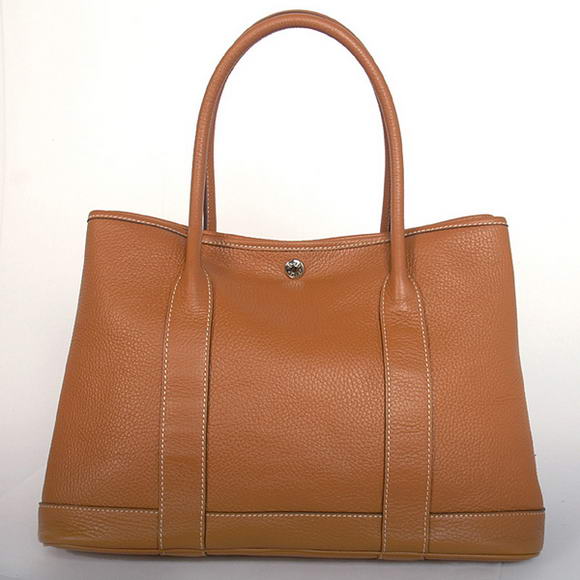 Hermes Garden Party 36CM Bag Clemence Camel