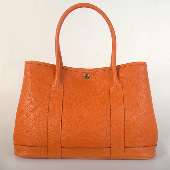 Hermes Garden Party 36CM Bag Clemence Orange