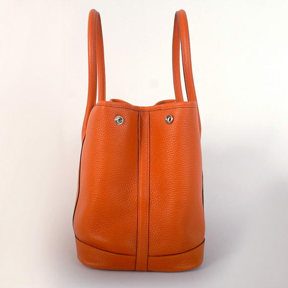 Hermes Garden Party 36CM Bag Clemence Orange