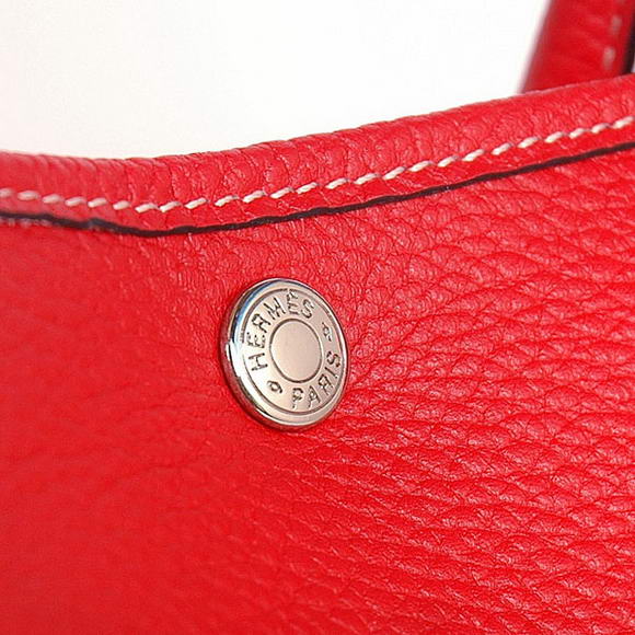 Hermes Garden Party 36CM Bag Clemence Red