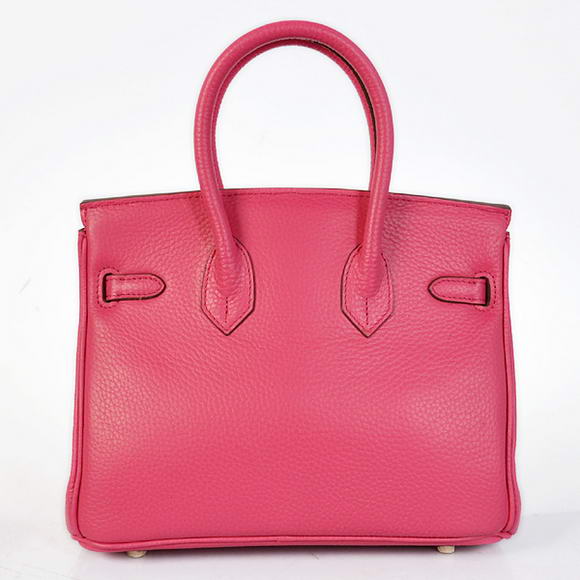 Hermes Birkin 25CM Tote Bags Togo Leather Peach Godlen