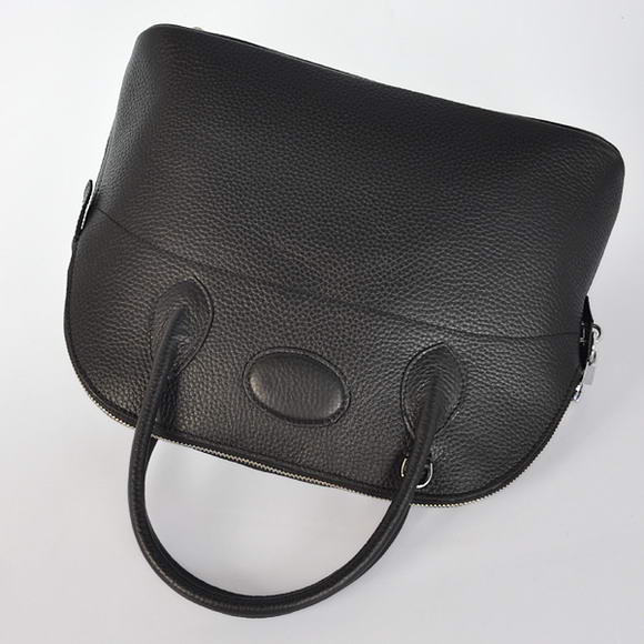 Hermes Bolide 31CM Tote Bags Clemence H1031 Black