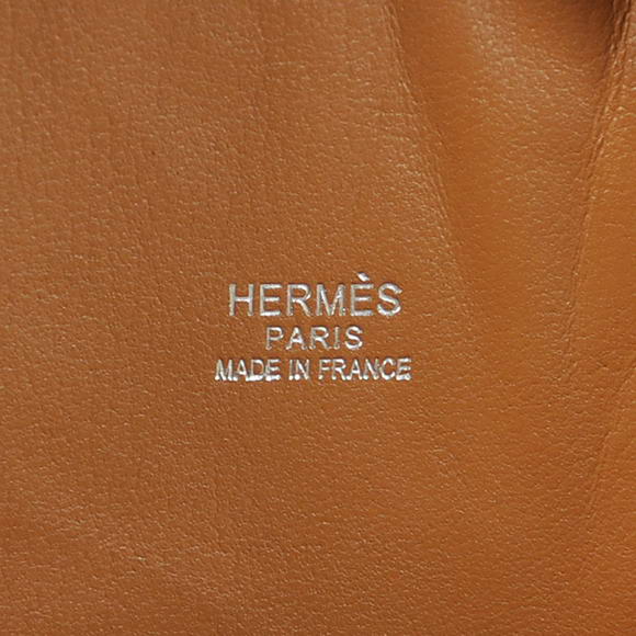 Hermes Bolide 31CM Tote Bags Clemence H1031 Camel