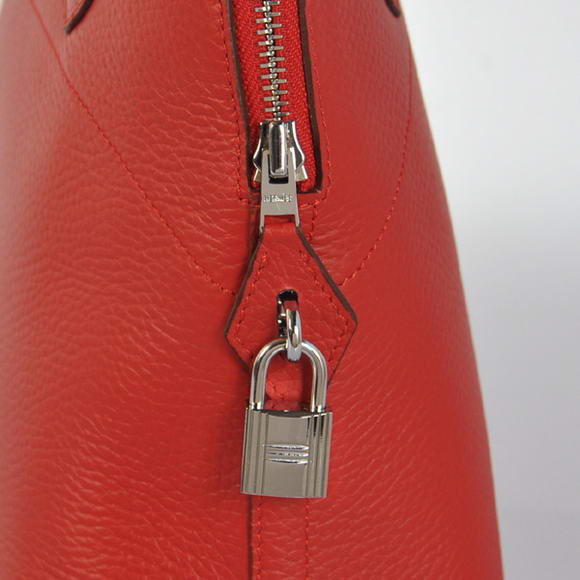 Hermes Bolide 31CM Tote Bags Clemence H1031 Red